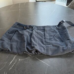 Free people Plaid Mini Skirt